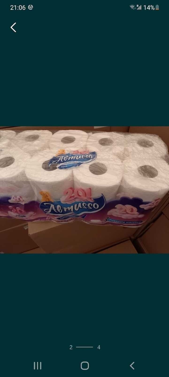 papier toaletowy  20 rolek 3 warstwy celuloza