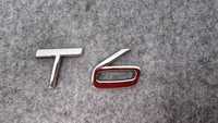 Emblemat Napis Literki OE Volvo T6 na tylną klapę