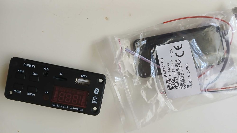 Leitor mp3 para automóvel