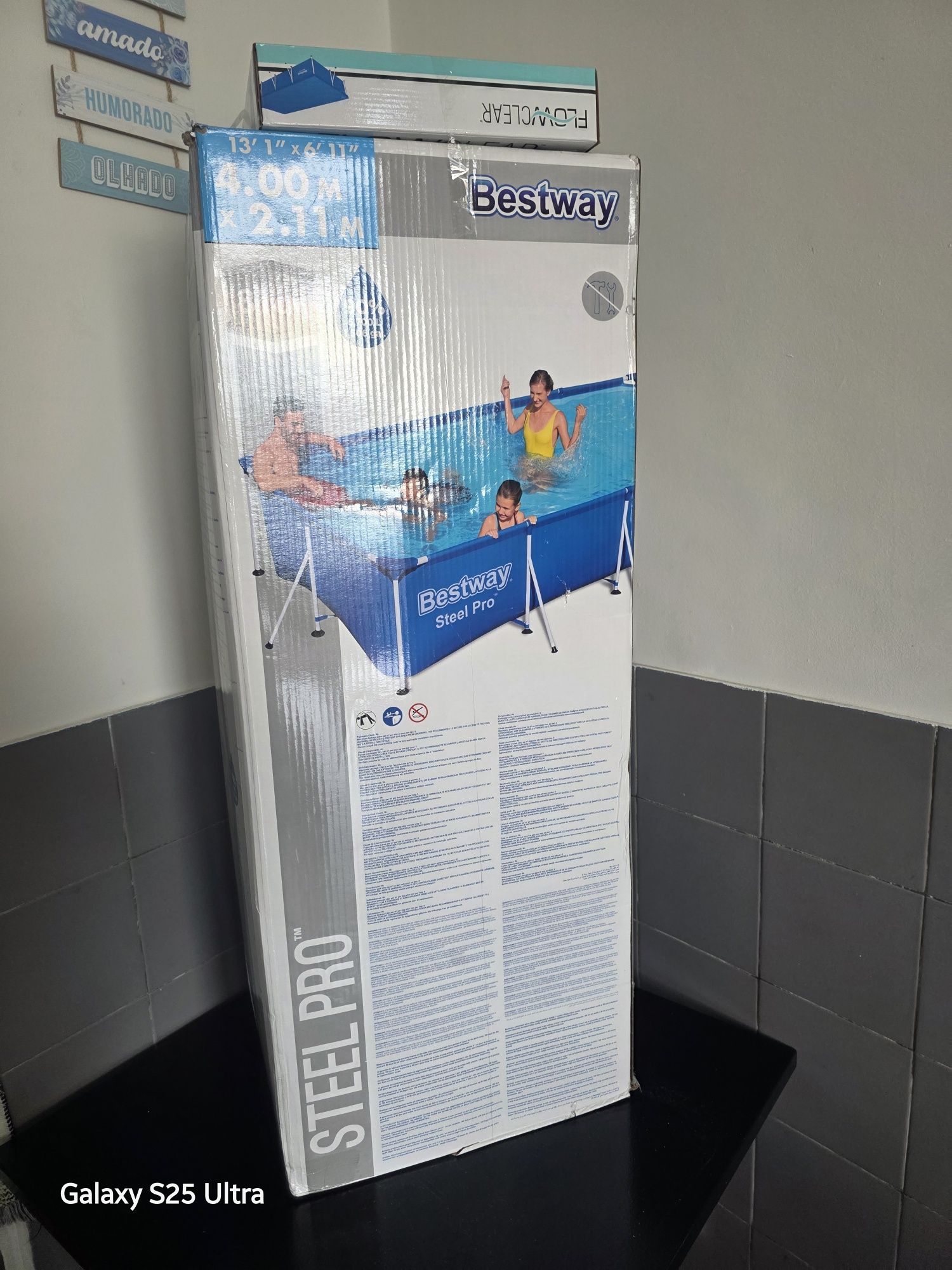 Piscinas 4 Metros novas em caixa