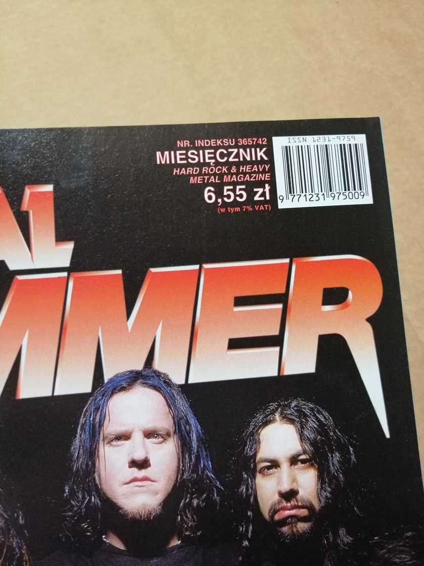 Gazeta magazyn miesięcznik Metal Hammer grudzień 2001. Nr 126, 12/2001