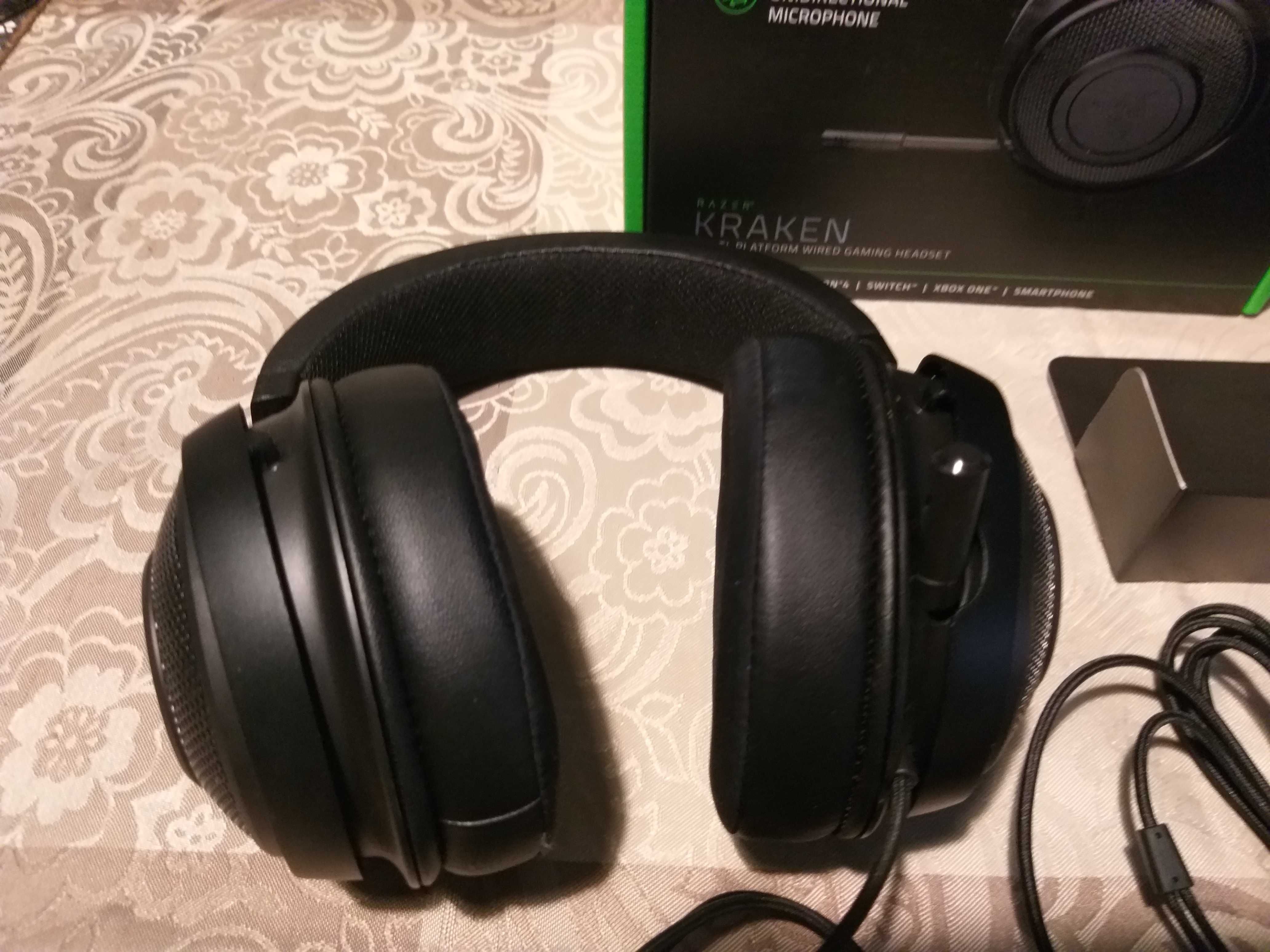 Słuchawki nauszne Razer Kraken czarne