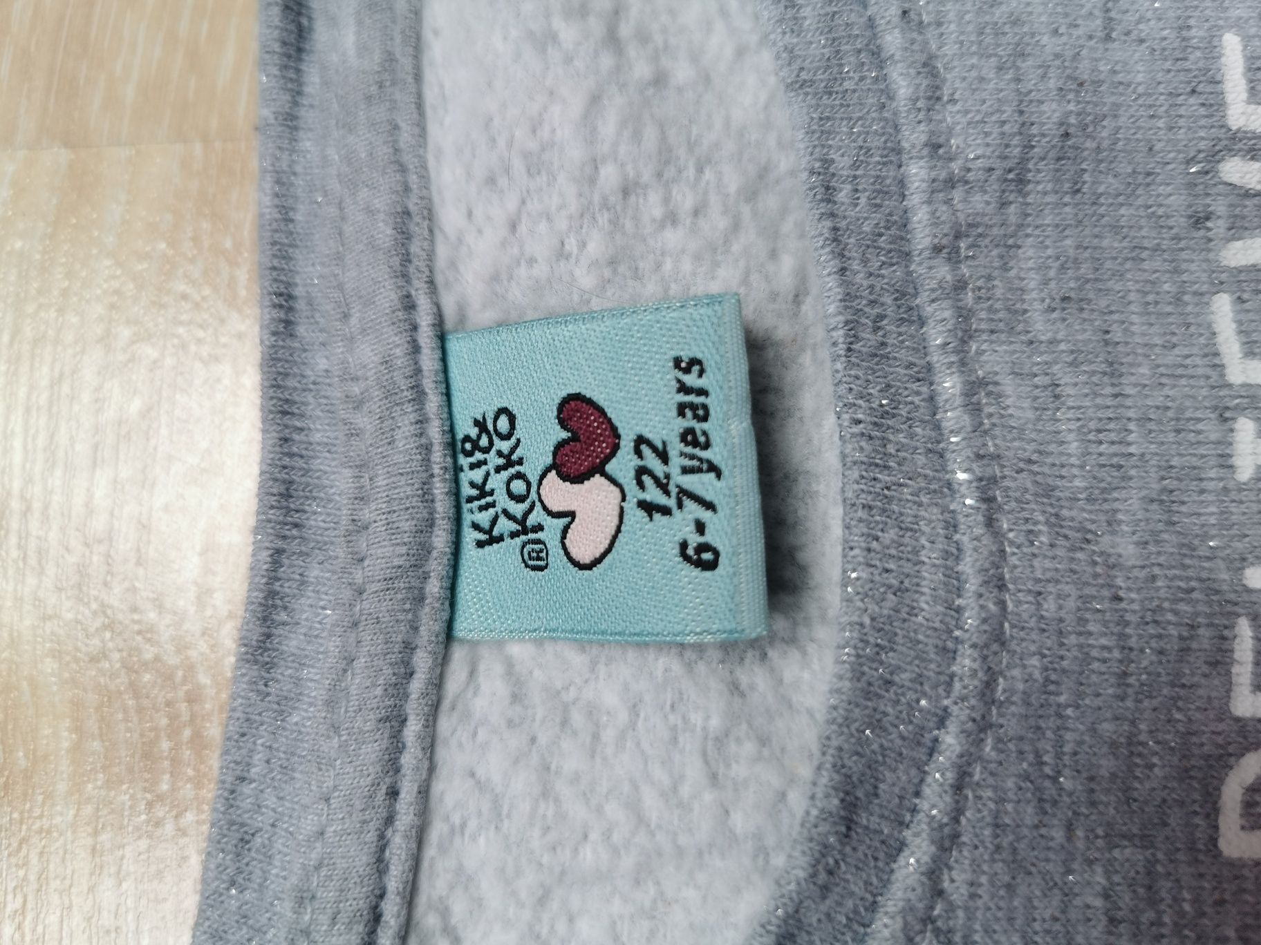 Bluza sukienka 122cm jednorożec cekiny mieni się