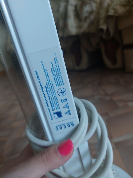 Бактерицидний опромінювач BactoSfera OBB 36P OZONE