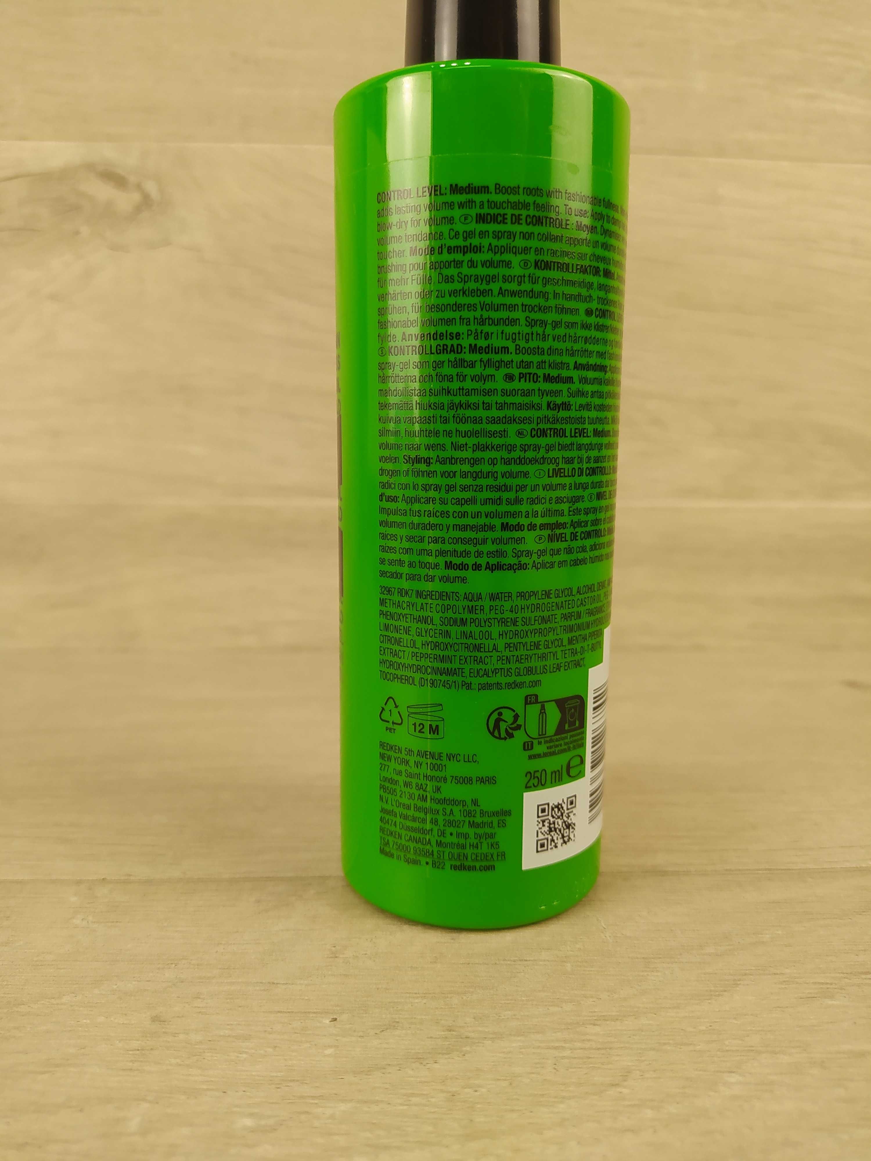 REDKEN Volume Boost Spray zwiększający objętość 250 ml OPIS