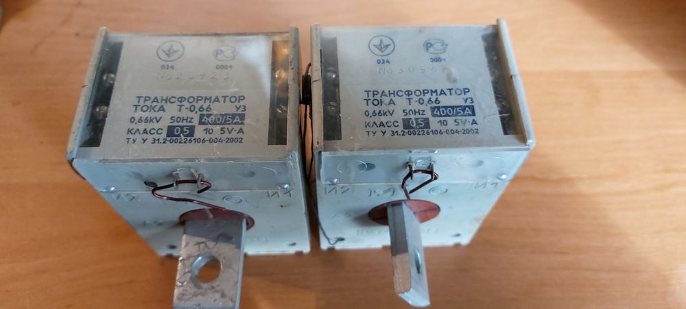Трансформатор струму Т-0.66 400/5
