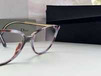 Christian Dior Eyeglasses Montaigne N33 TG7 Violet Havana Cat Eye