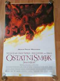 Plakaty filmowe Ostatni smok Oryginał z 1996 roku.
