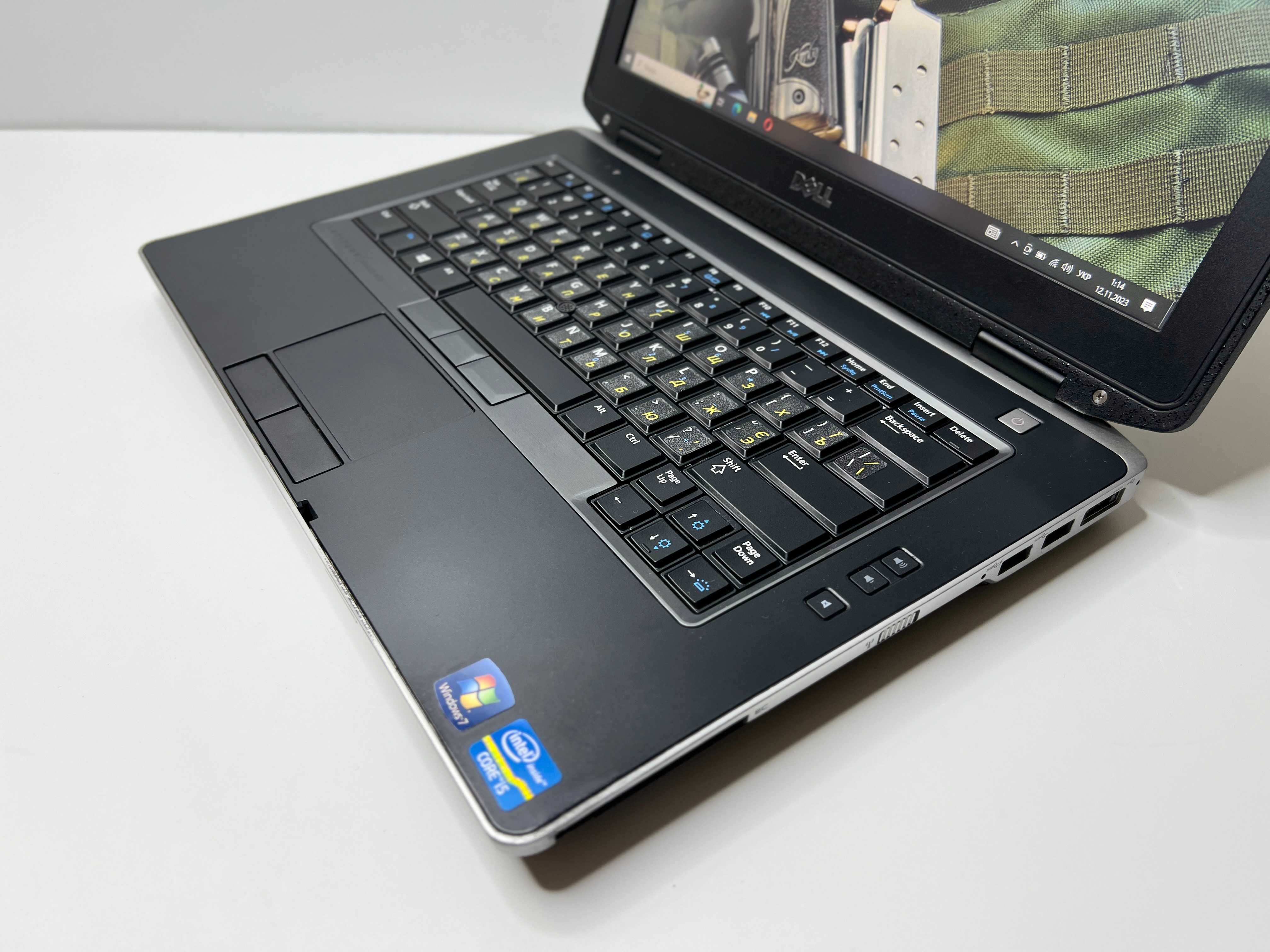 Броньований ноутбук Dell Latitude E6430 ATG, i5-3340M, 8Gb, SSD 240Гб