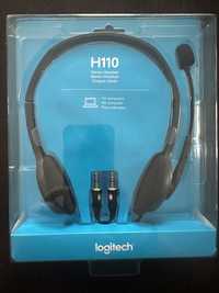 Logitech H110 Headset z mikrofonem stereofoniczny zestaw