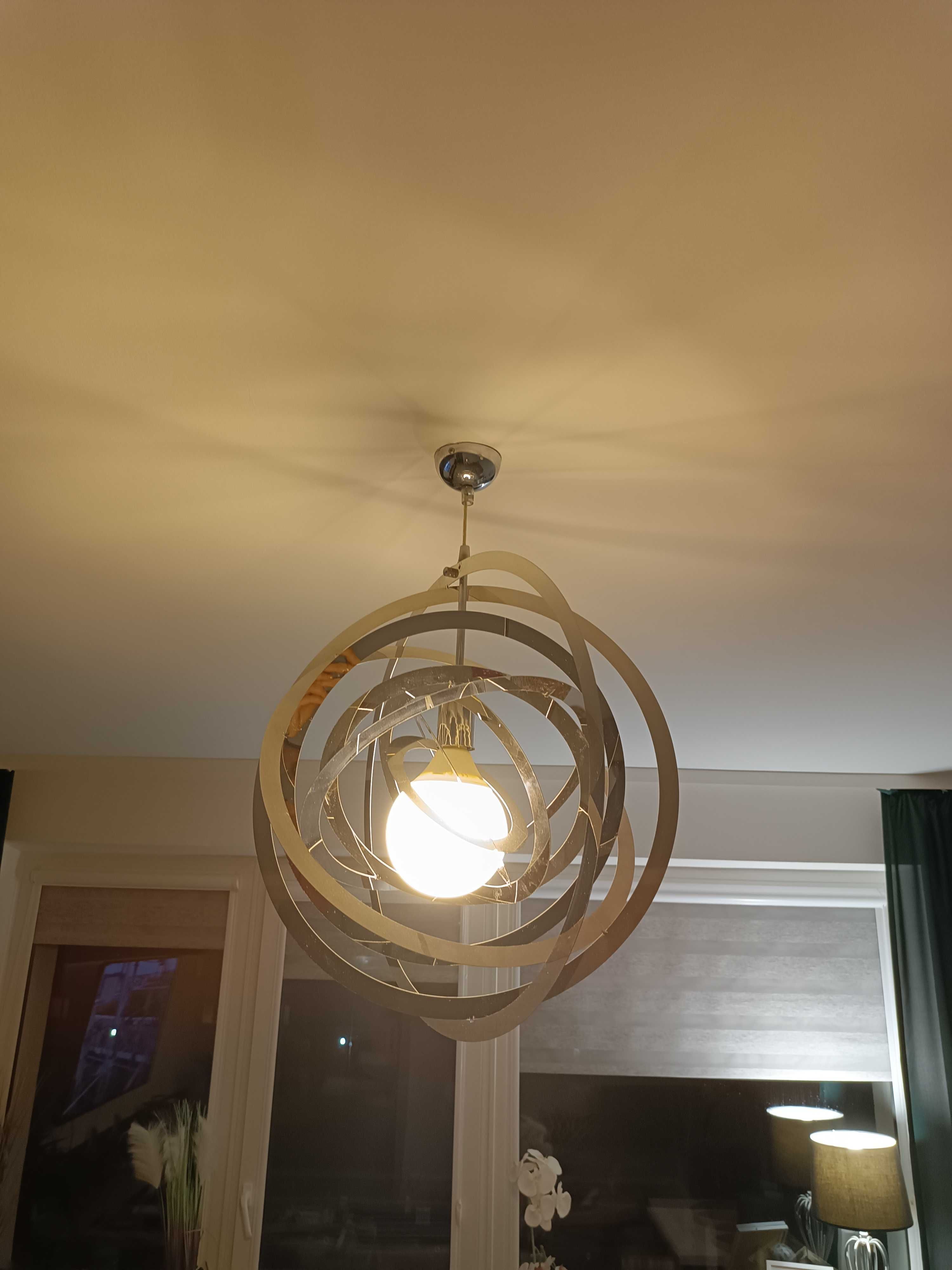 Lampa wisząca chrom