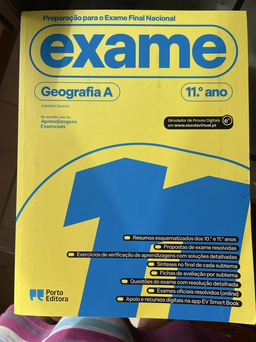 Exame Geografia 11 ano Porto Editora
