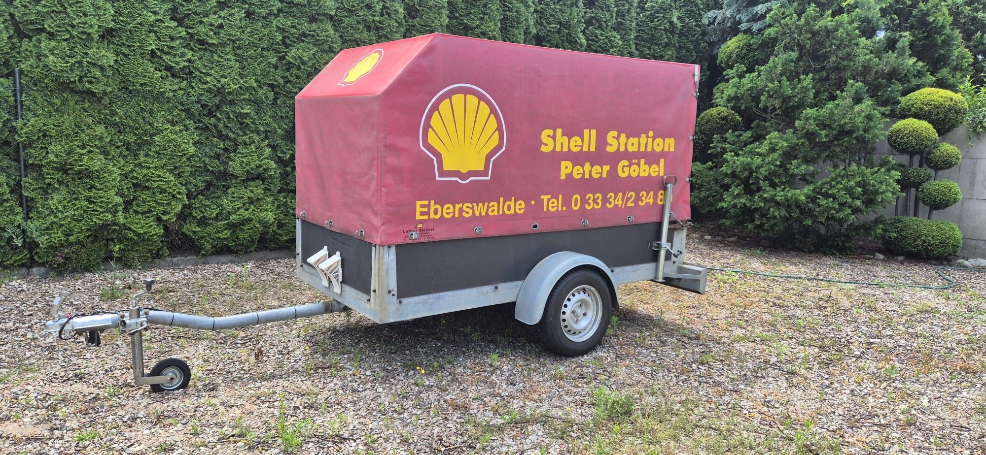 Przyczepka niemieckiej firmy Pick up Dmc 750 kg