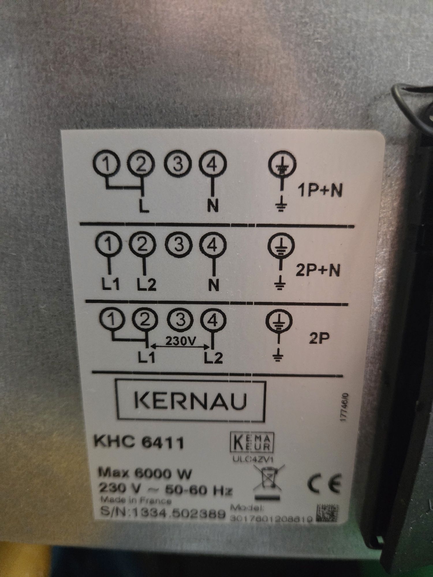Płyta indukcyjna Kernau