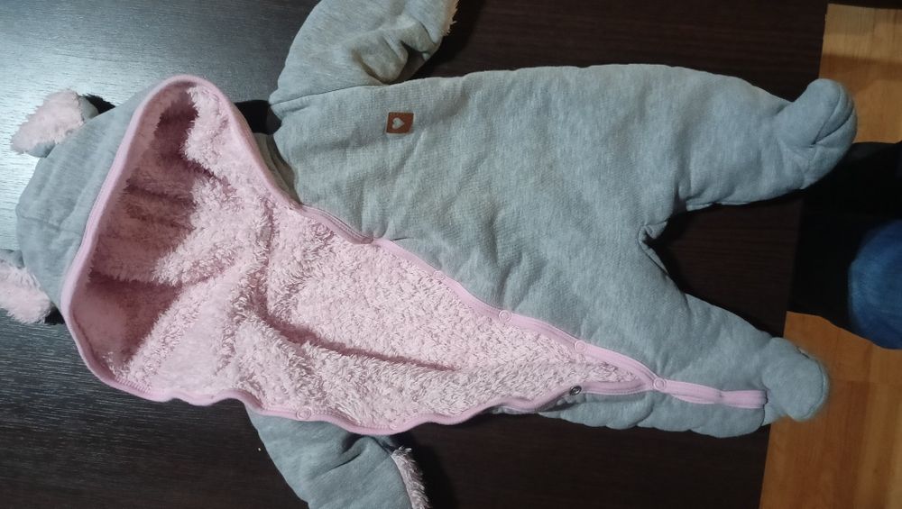 kombinezon dla dziewczynki rozmiar 56