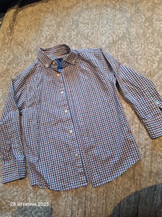 Koszula w krate 116 cm