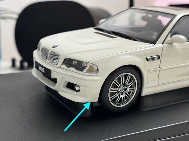 1:18 AUTOart BMW M3 (E46) Coupe / Alpine White / 70545