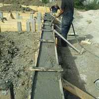 Фундаменты, бетонные работы под ключ земляные работы