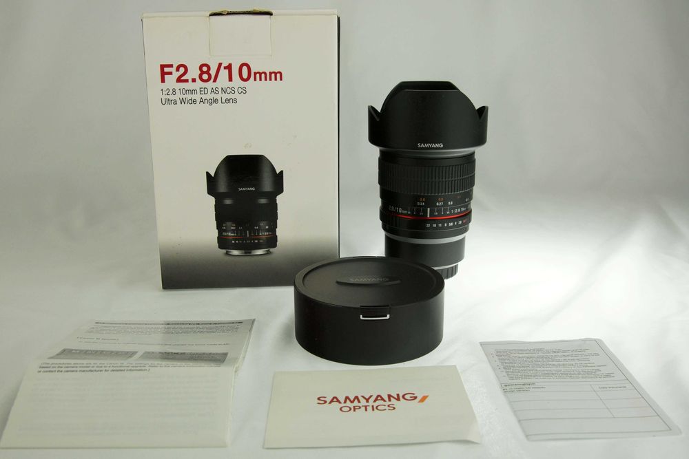 Obiektyw SAMYANG 10mm f/2.8 ED AS NCS CS Olympus Panasonic Micro 4/3