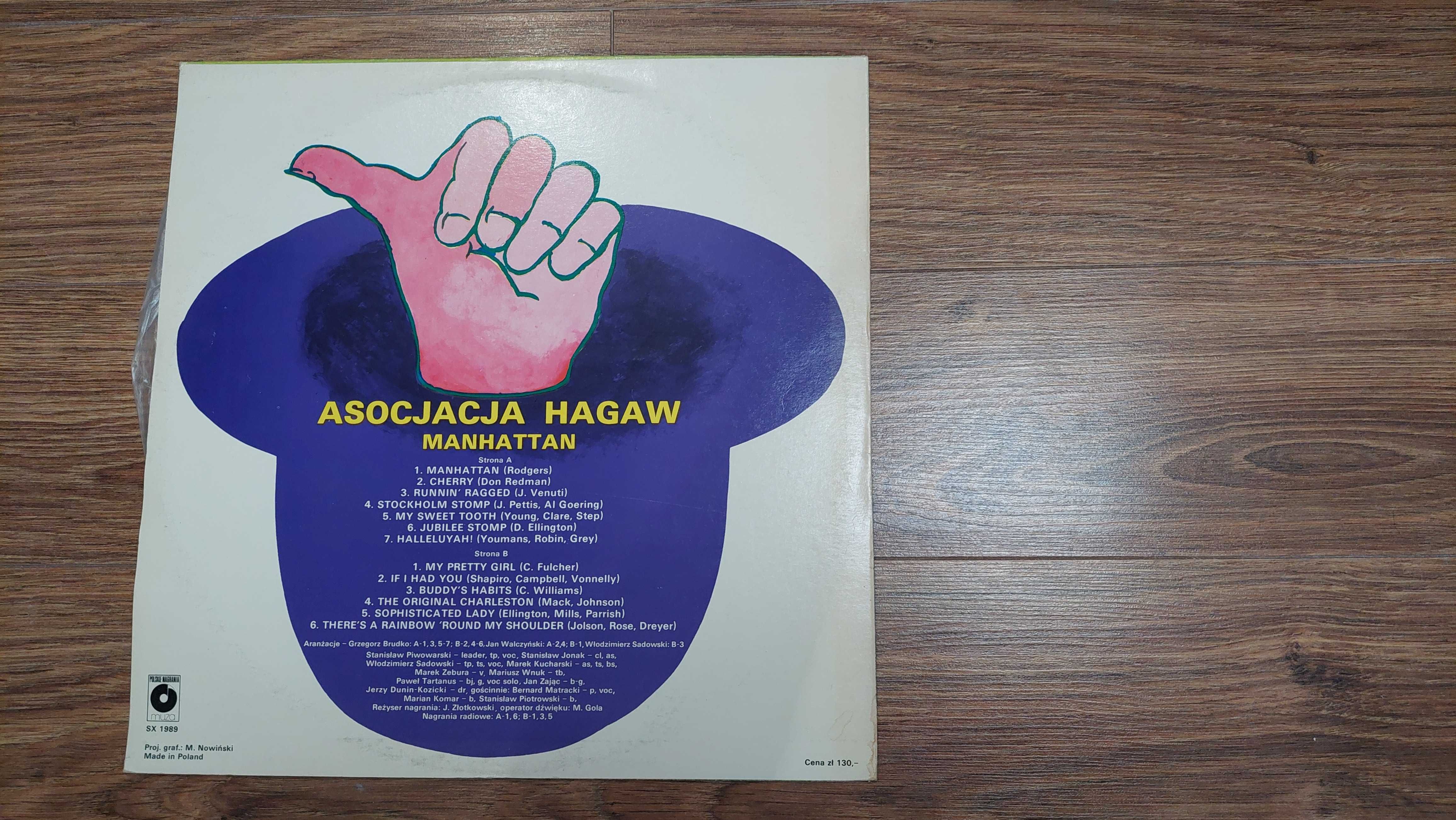 Płyta Winylowa Asocjacja HAGAW i Andrzej Rosiewicz