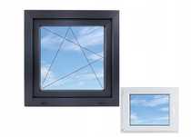 Okno PCV VEKA Antracyt RU 800x1500 Żory Na każdy wymiar