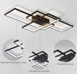 Diossad Ściemniana lampa sufitowa LED z pilotem 140x80 cm