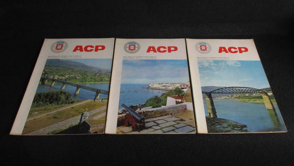 Revistas Automóvel Clube de Portugal 1964 a 1969 Revista ACP