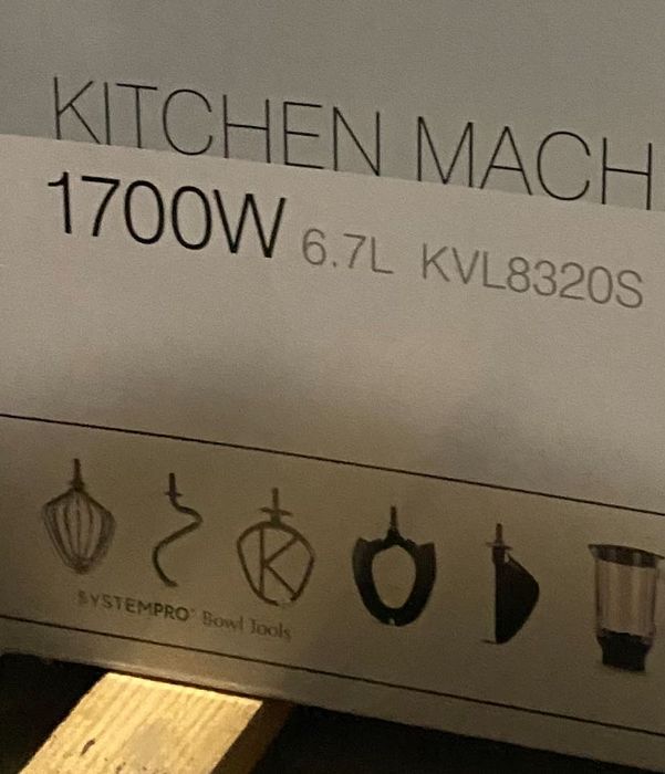 Планетарний міксер Kenwood Chef XL Titanium KVL 8320 S, новий