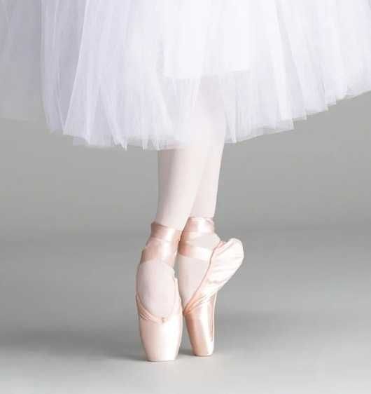 Sapatilha pontas para Ballet em cetim [NOVO]