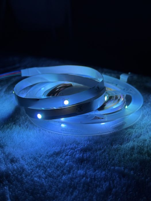 Белая лєд лента usb 5м, rgb стрічка 16 кольорів