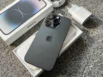iPhone 15 Pro 128GB BLACK CZARNY Grafit Grey Bat97% + SZKŁO Gwarancja