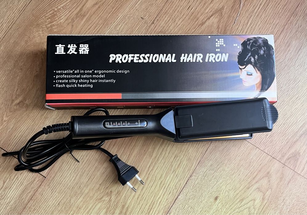 Prancha cabelo nova