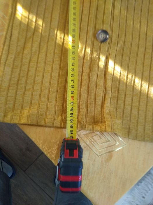 Sukienka dzianinowa żółta l, musztardowa