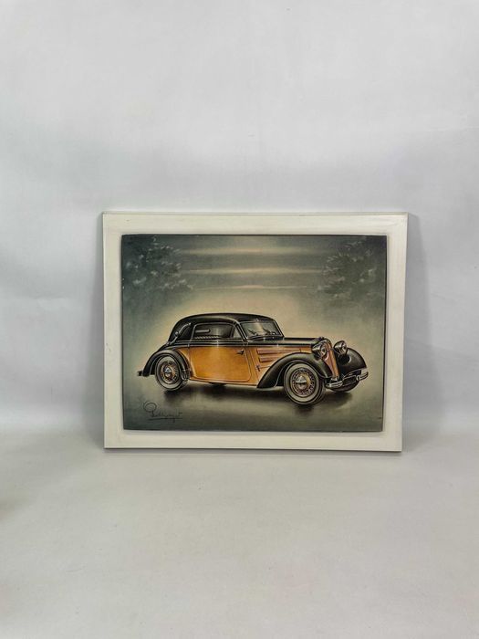 Plakat na ramce model auta DKW 1939
