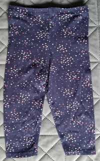 Legginsy, rajtuzy w kropki marki Tom Tailor, roz. 74 cm