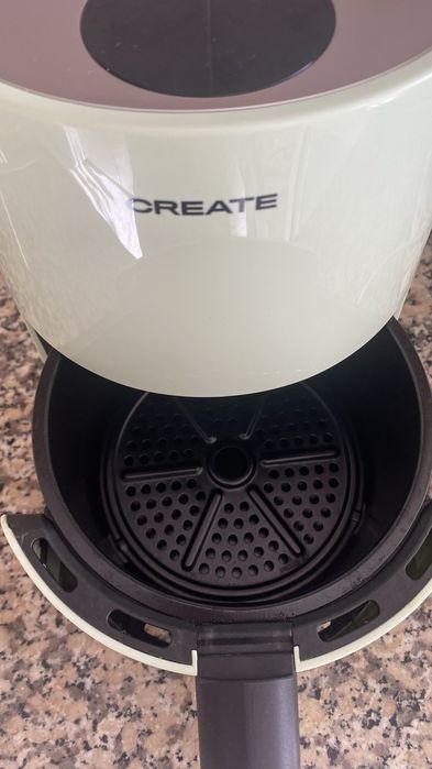 Air fryer 1,5L, verde pastel