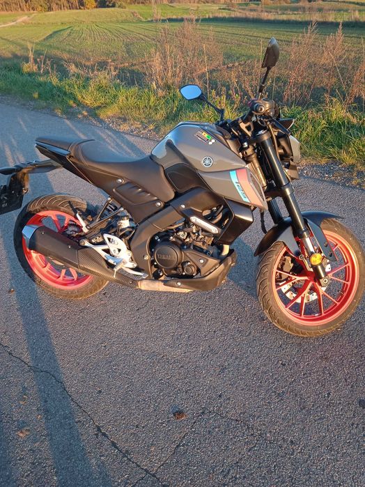 Yamaha MT125 z 2021r niski przebieg