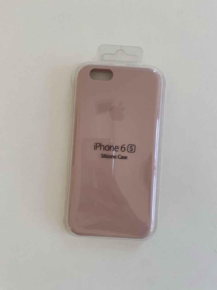 oryginalna obudowa etui iphone 6 6s różowe silikonowe logo apple