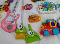 Rozwojowe zabawki dla dziecka interaktywne FisherPrice i inne