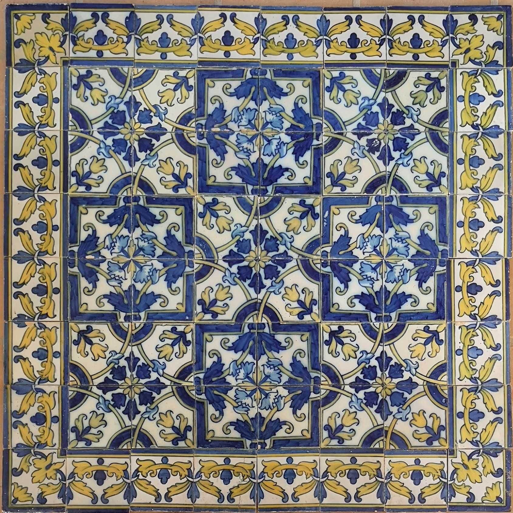 Painél de azulejos Antigos da Viúva Lamego