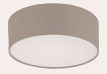 Lampa sufitowa pokojowa EGLO 32895 E2 38cm7 40W Austria szara tkanina
