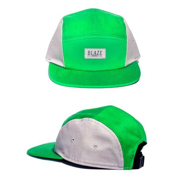 Boné/Chapéu Five Panel Blaze Supply Label Green