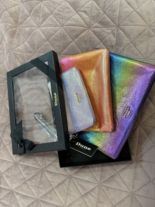 Kolorowe kosmetyczki 3pack Dune+ pudełko