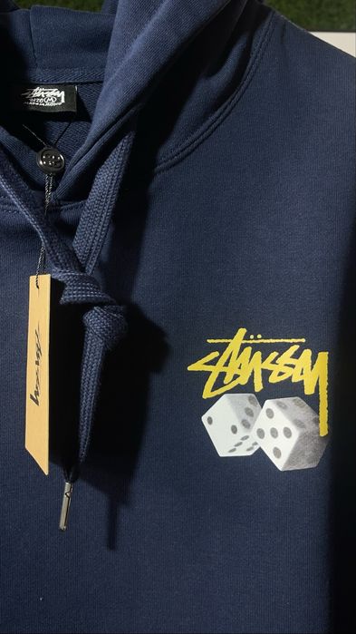Синий Худи Stussy ( M )