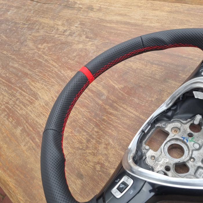 NOWA skórzana kierownica, obszywanie wysyłka cały KRAJ