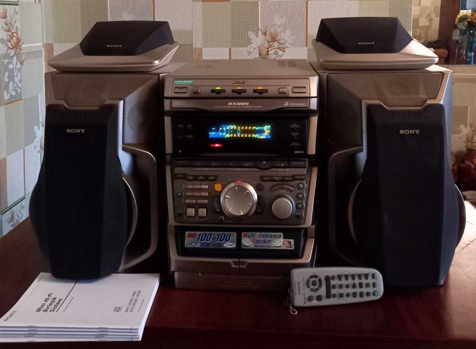 Музыкальный центр SONY MHC-RXD8S/RXD8. Б/У