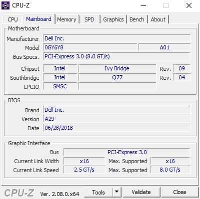 DELL OPTIPLEX 7010, Intel Core i7-3770 3.40 GHz, 32 GB RAM