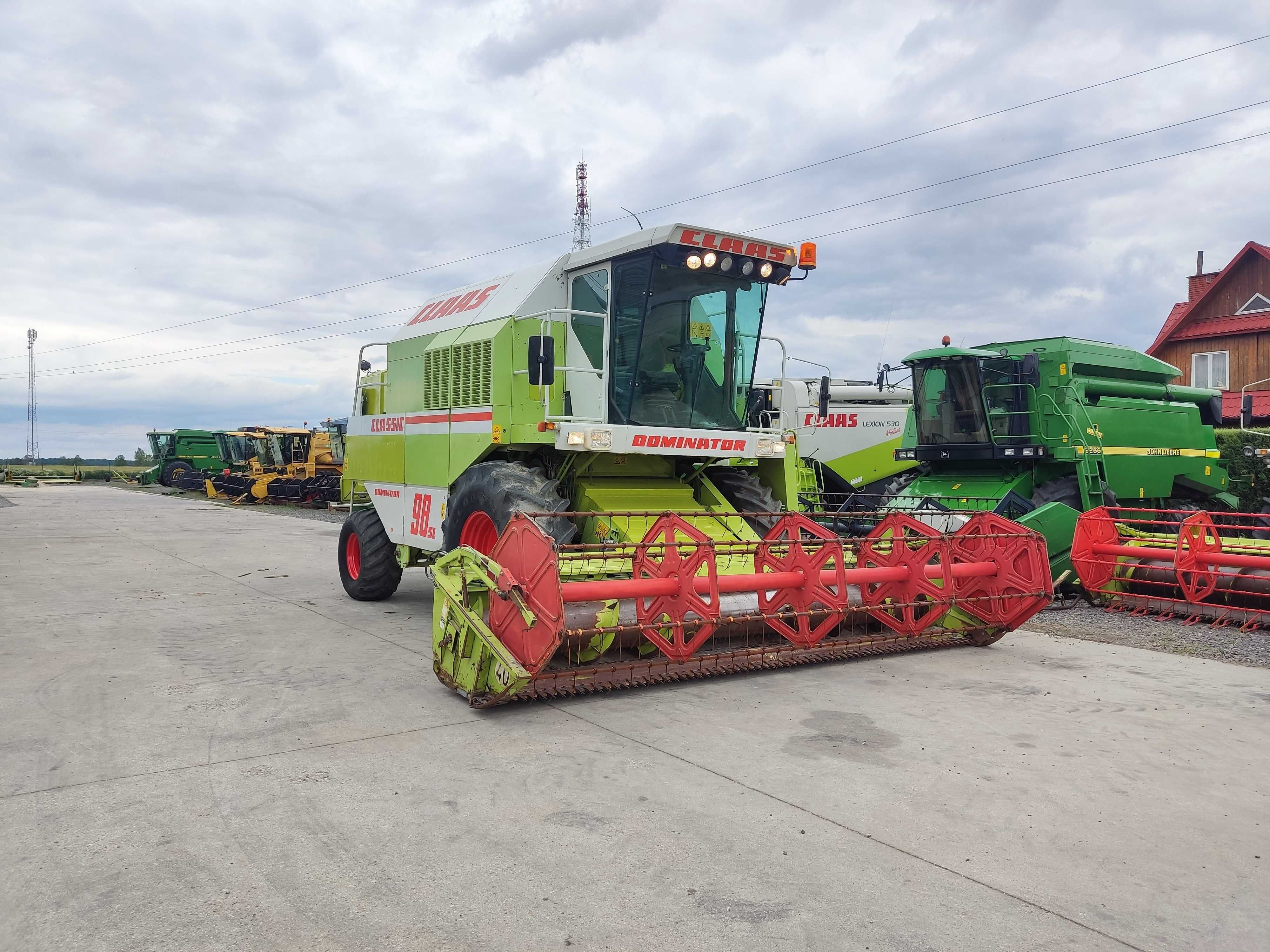 Claas dominator 98sl Classic kombajn zbożowy, Mercedes, klima