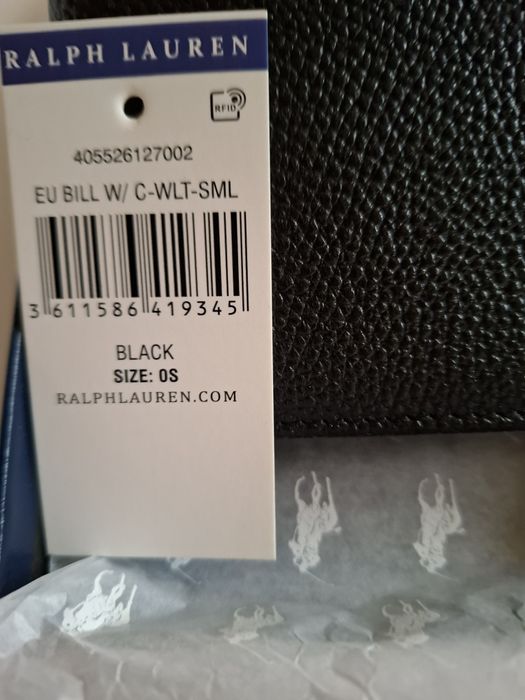 Nowy portfel męski Ralph Lauren