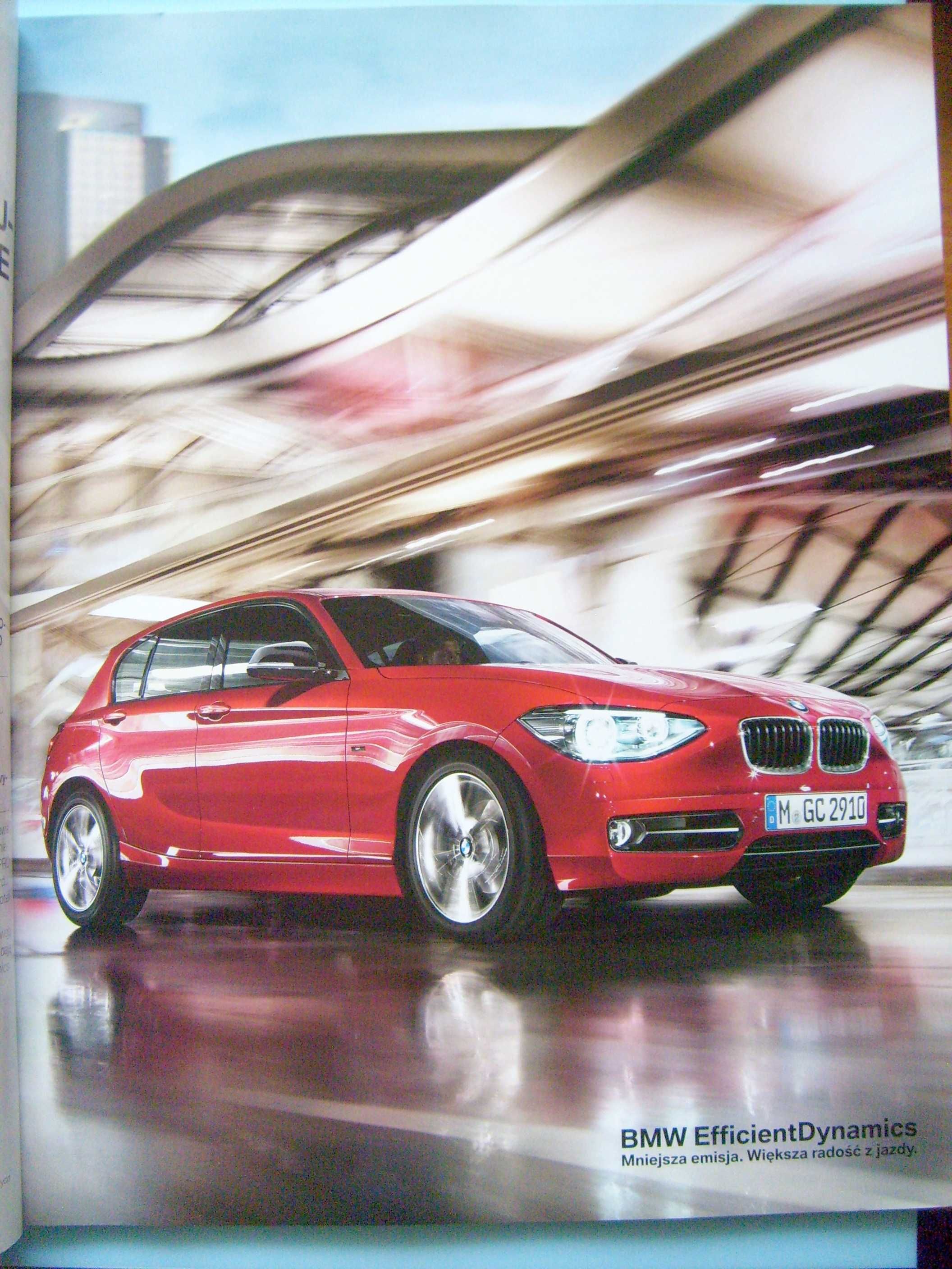 BMW seria 1 / F20 2011 POLSKA / prospekt 74 strony !!! stan BDB